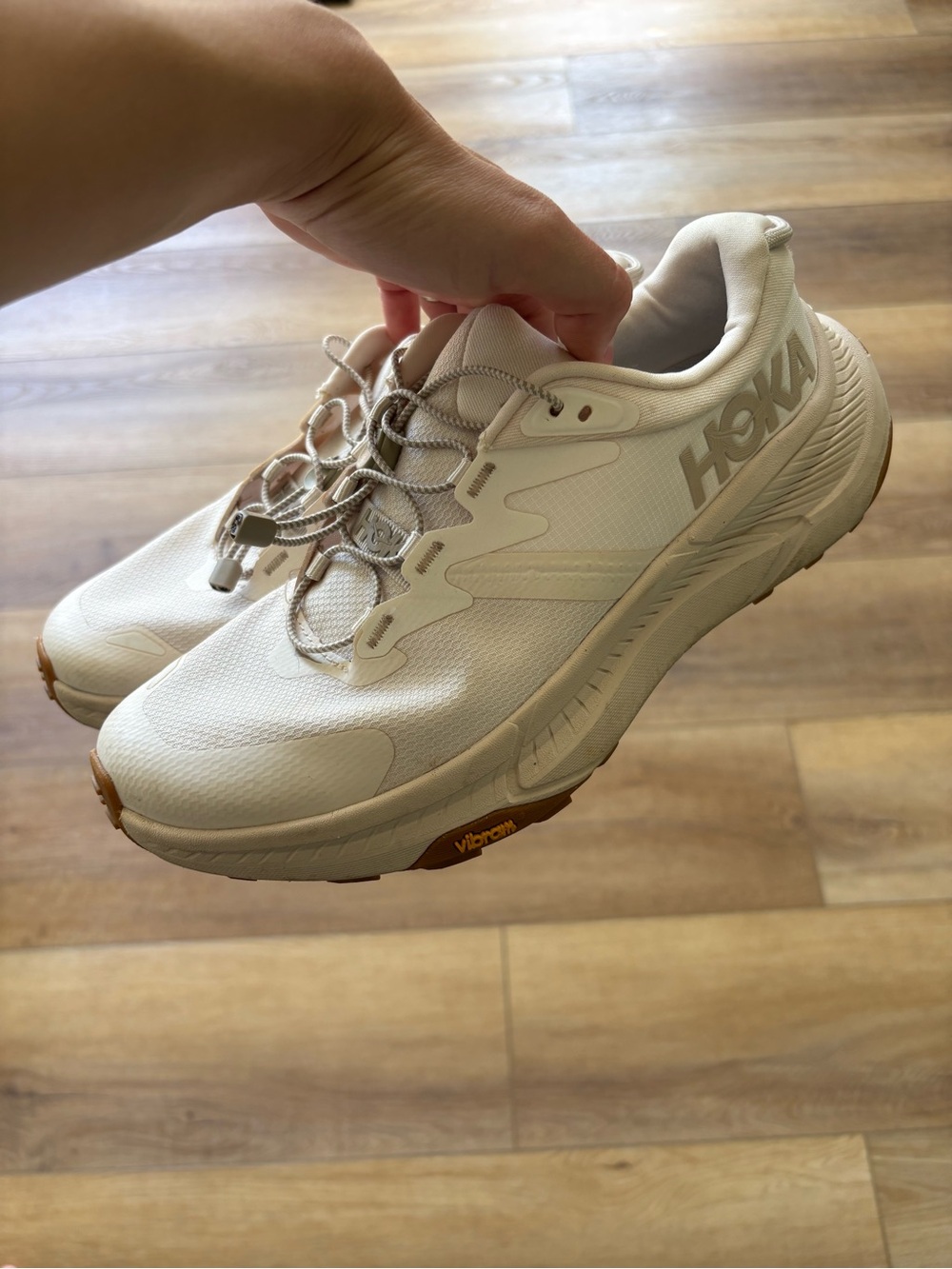 Hoka Transport Cream Trail Running Shoes